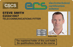 Telecommunications Fitter ECS Card
